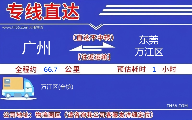 廣州到東莞萬江區(qū)物流公司 廣州到東莞萬江區(qū)物流公司